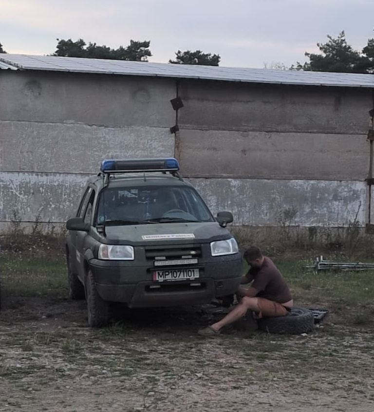 Der Land Rover Freelander mit festem Bremskolben