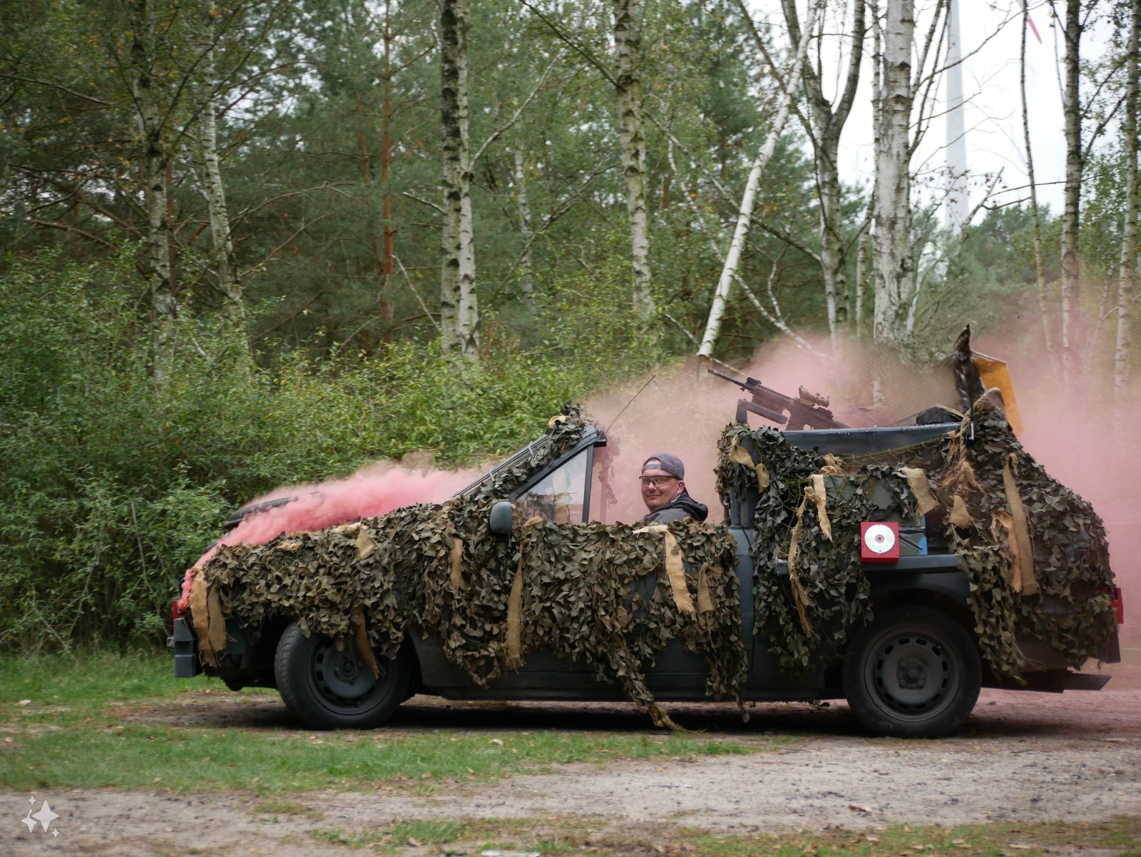 Modulare Bewaffnung des Battlecars